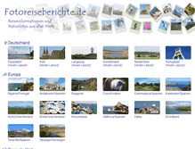 Tablet Screenshot of fotoreiseberichte.de